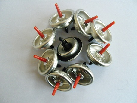 Ligther Refill Gas Valve with Tinplate Cap