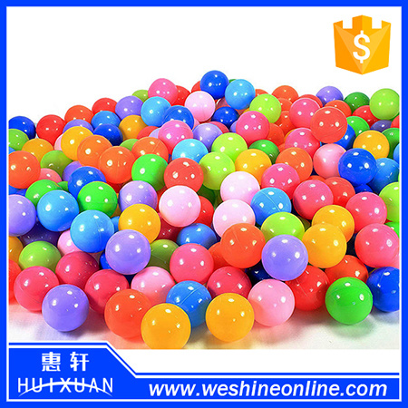 100 PCS Colorful Fun Ball Soft Plastic Ocean Ball