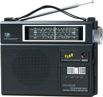 Khcibo Kk-2005 FM (TV1) /MW/Sw1-7 9 Band Radio Analog Radio Receiver