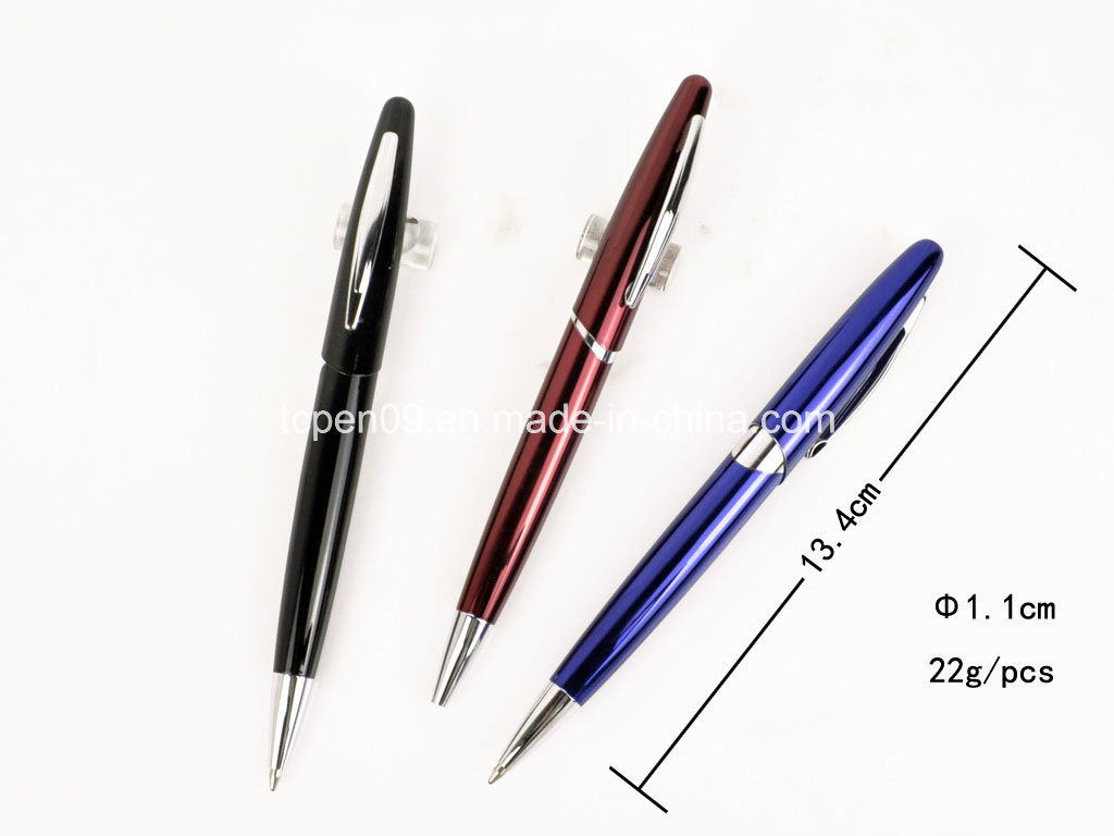 Unique Shape Streamline Metal Ball Pen as Gift Tc-1095b