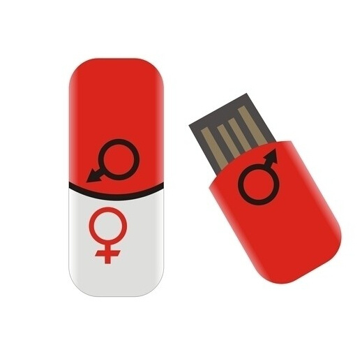 PVC USB Flash Drive Case, USB Flash Disk.