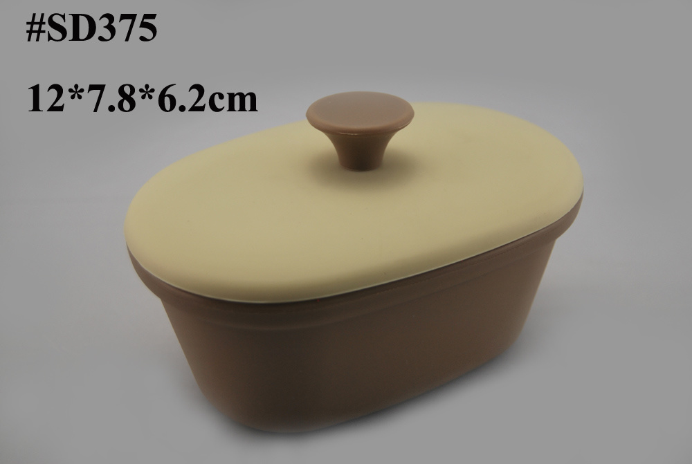 Mini Size Silicone Steamer, Silicone Cooker, Healthy Food Case with Lid (SD375-coffee)