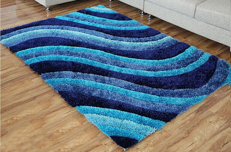 100% Polyester 3D Shaggy Carpet for Textile