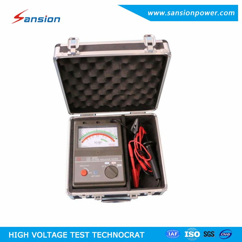 Pointer Type 5kv Insulation Resistance Meter