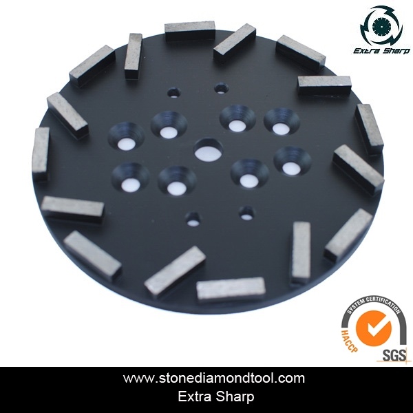 10 Inch Concrete Floor Grinding Plate for Radial Arm Machine