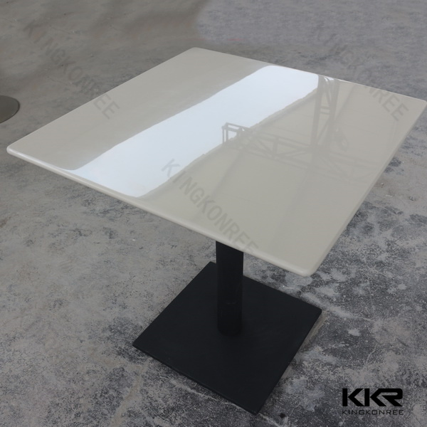 Beige Marble Coffee Table/ Solid Surface Dining Table