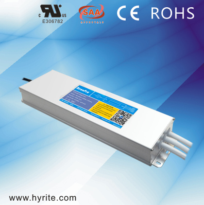 12/24V 300W IP67 Slim&Efficiency90% PWM LED Power Supply