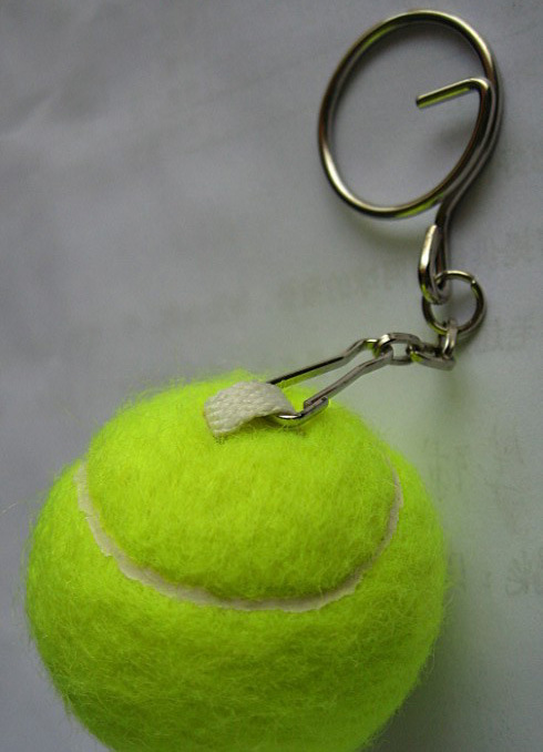Mini Tennis Ball Keychain (SYTK01)