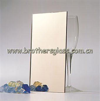 Golden Reflective Glass