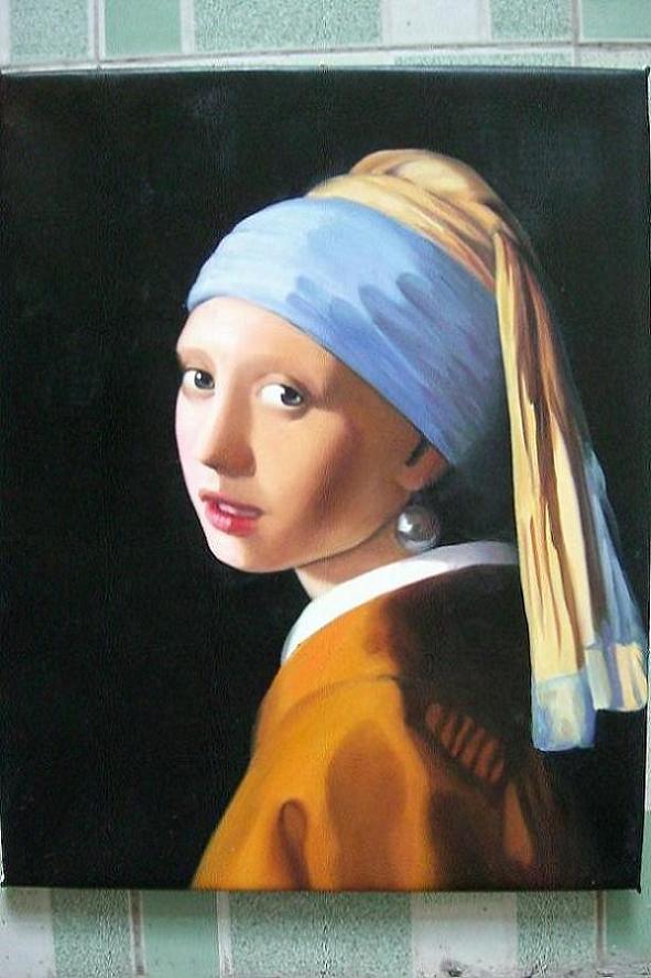 Oil Painting - Vermeer