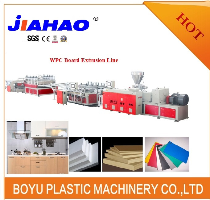 WPC (wood PVC composite) Board Machine, WPC Foam Sheet Machinery