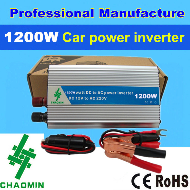 1200W DC12V to AC220V Modified Sine Wave Car Power Inverter