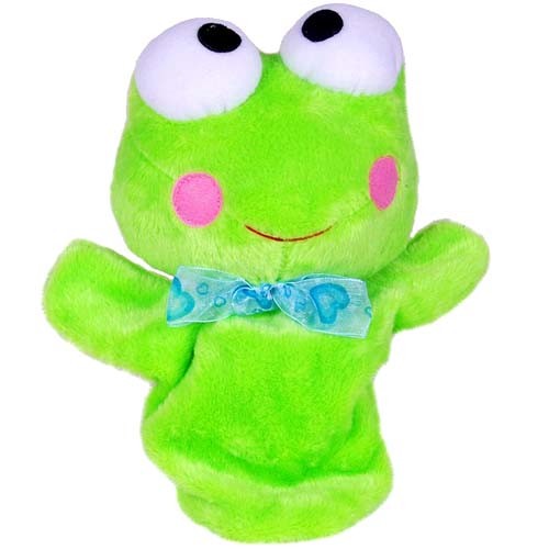 Green Frog Hand Puppet & Plush Toy