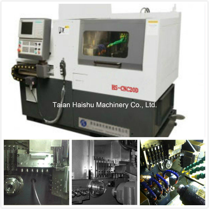 Torno Mecanico Universal Hs-CNC20d Swiss CNC Lathe Industrial Tool