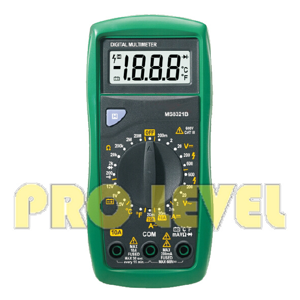 2000 Counts Professional Digital Multimeter (MS8321B)