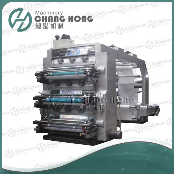6 Colour PE Flexo Printing Machine (CH886)
