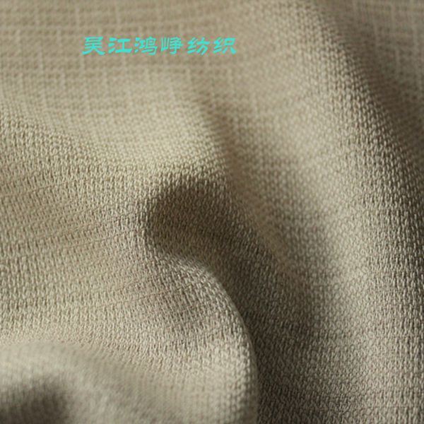 100% Polyester Imitation Linen Fabric for Home Textile, Garment