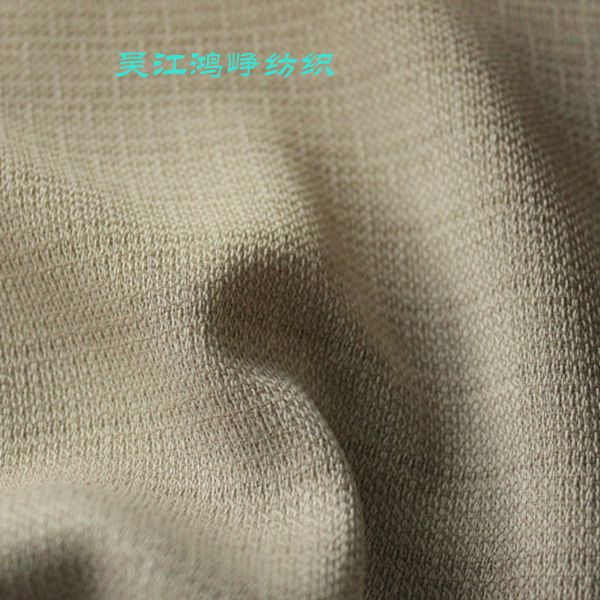 100% Polyester Imitation Linen Fabric for Home Textile, Garment