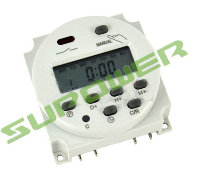 Digital LCD Power Programmable Timer Time Switch Relay 16A (8) a 250AC