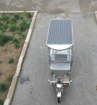 Solar Panel Tricycle for Cargo