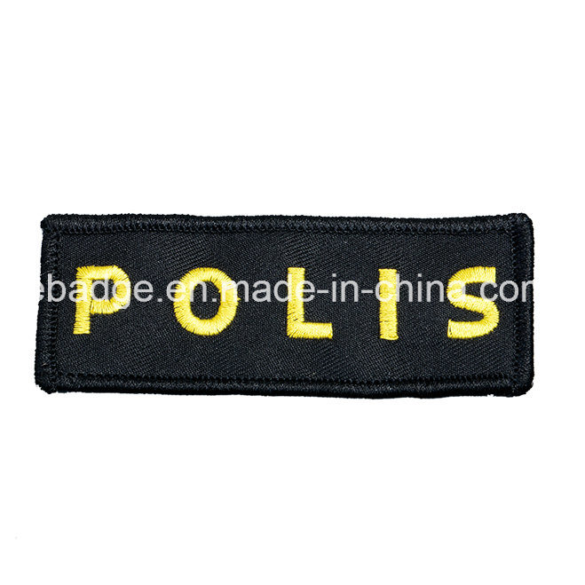 Custom Polis Embroidery Patch for Dress