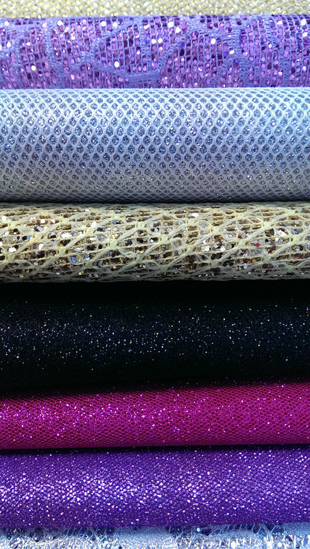 Glitter Fashionable Synthetic Leather (HSG-20)