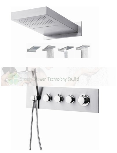 Waterfall Shower Set With Thermostatic Mixer (3010)