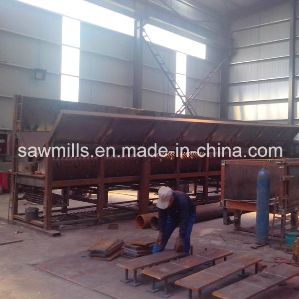Diesel Engne Mobile Tree Peeling Machine