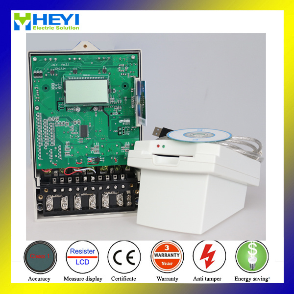 Digital Prepay Meter Prepaid Energy Meter with Card