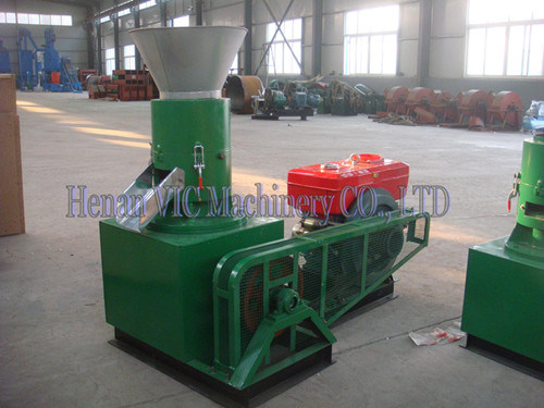 Diesel Engine Pelletizing Machine 300-400kg/H Pellet Mill