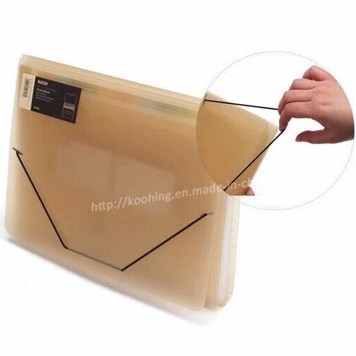 Office Supply PP Expanding File with Pockets