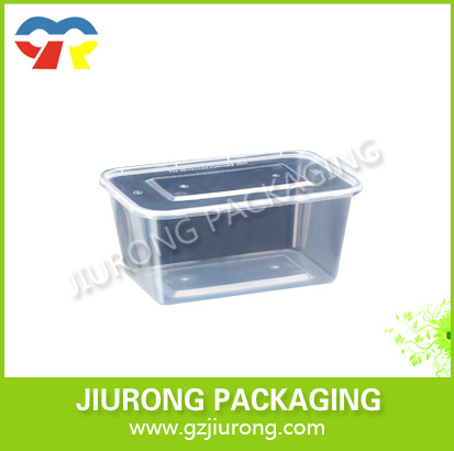 Plastic High-Temperature Microwave Container