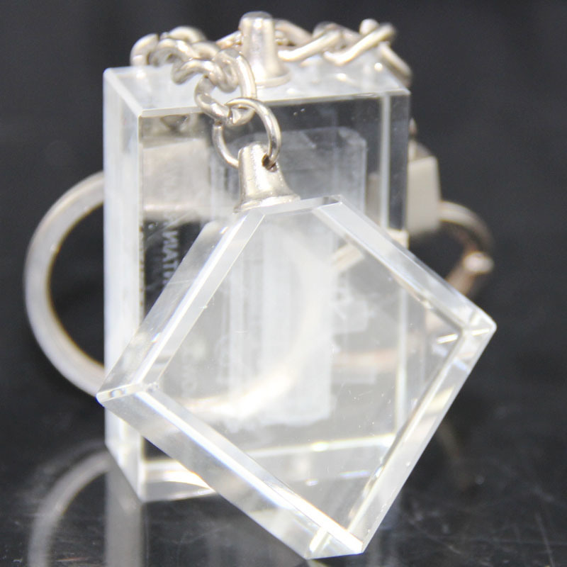 Pure Crystal Keychain for Holiday Gifts
