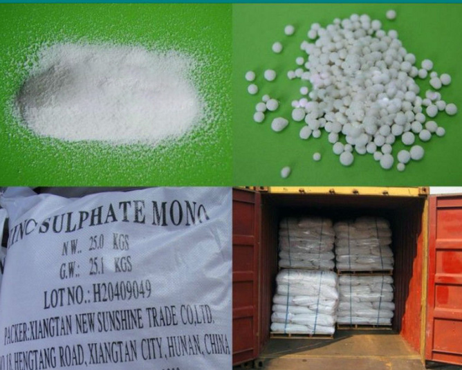 Zinc Sulphate Znso4, Used to Supply Zinc in Animal Feeds, Fertilizers, and Agricultural Sprays