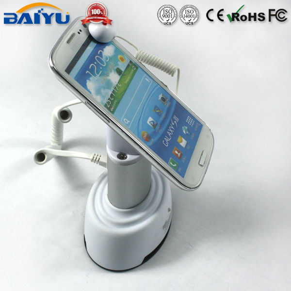Safety Phone Display Holder with Alarm for Exhibition (BY637)