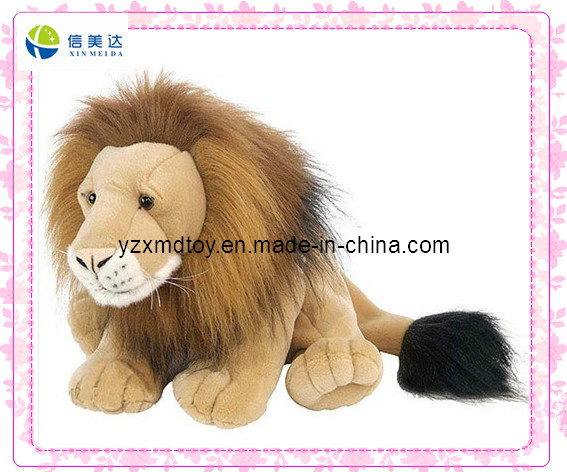 Lifelike Emulational Stuffed Lion Toy