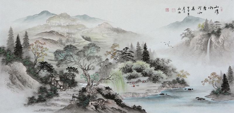 Chinese Claborate -Style Painting