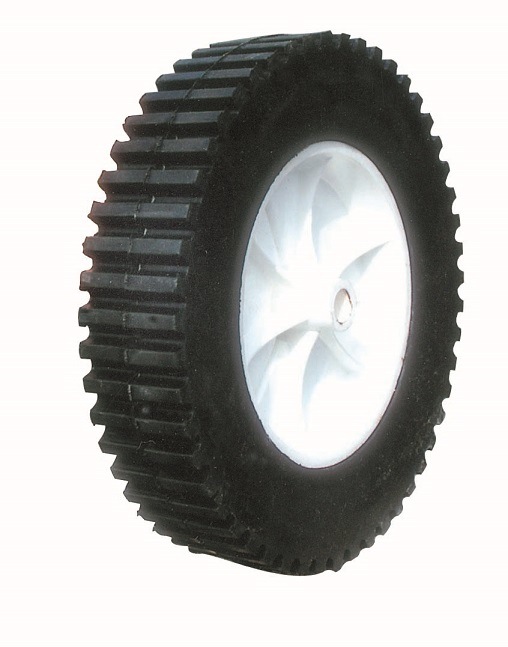 Semi-Pneumatic Wheel for Lawn Mower