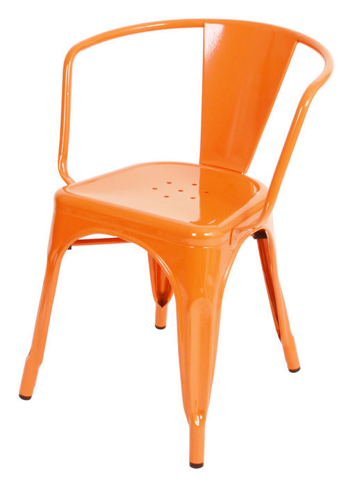 Matal with Back Chair
