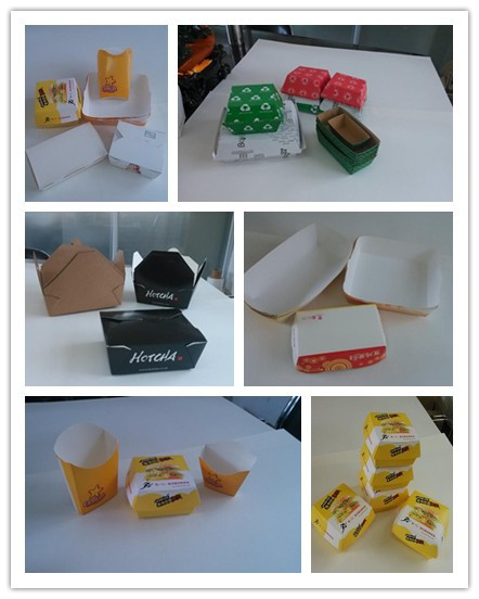 Automatic Food Box Making Machine