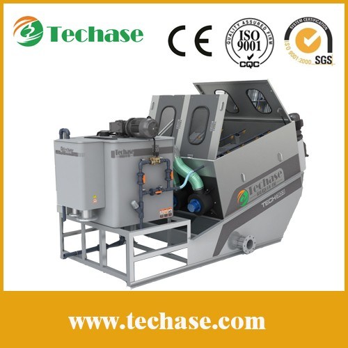 (largest manufacturer) Techase Stainless Steel Sludge Dewatering Screw Press