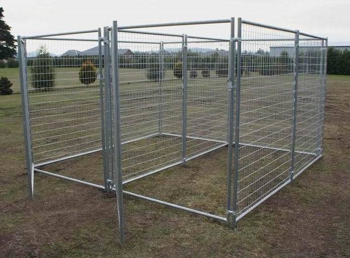Galvanized Square Pet Cages