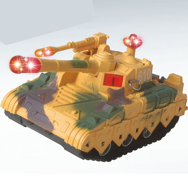 Battery Operated Plastic Army Toy Tanks