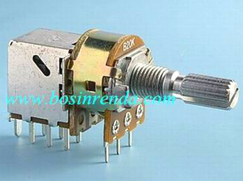 Potentiometer with Push Pull Switch (RP1703)