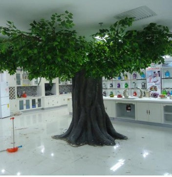 4.5 M Artificial Ficus Tree with Large Trunk Banyan Tree