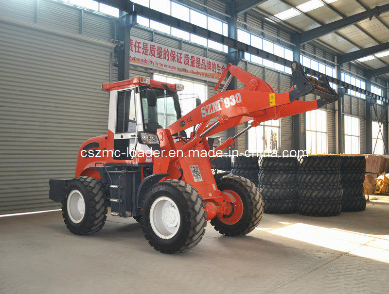 2800kg Capacity Wheel Loader with Turbo-Charged Engine