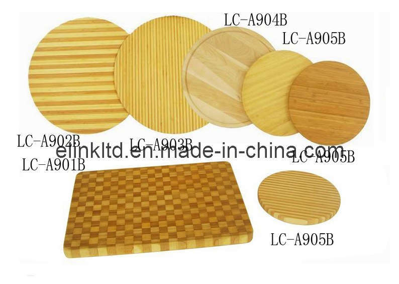 Chopping Block for Bamboo/Cutting Block/Board/Cutting Board/Daily Use/ Kitchen Accessories/Kitchen Implement/Kitchenware/Kitchen Tool/Chopping Board (LC-A901B)