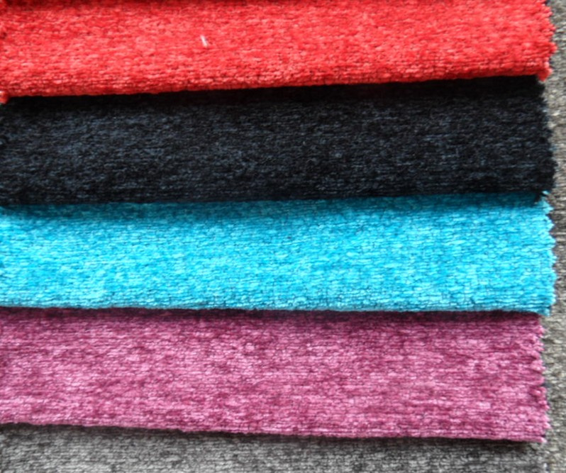 Chenille Plain Fabric