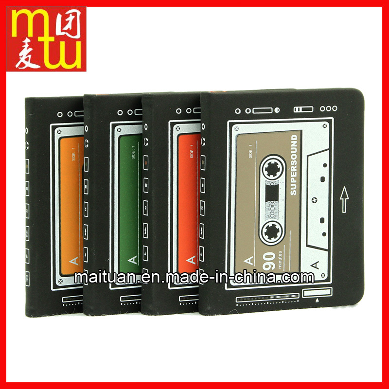 The Cassette Cardboard Diary Notebook
