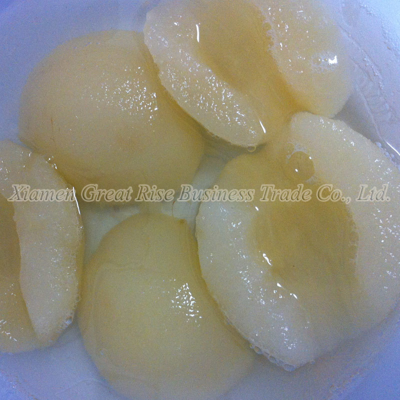 Normal Temperature Preservation Canned Snow Pears Halves in Syrup